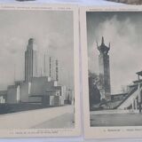 Lot of 24 postcards universal colonial exhibition Paris 1931