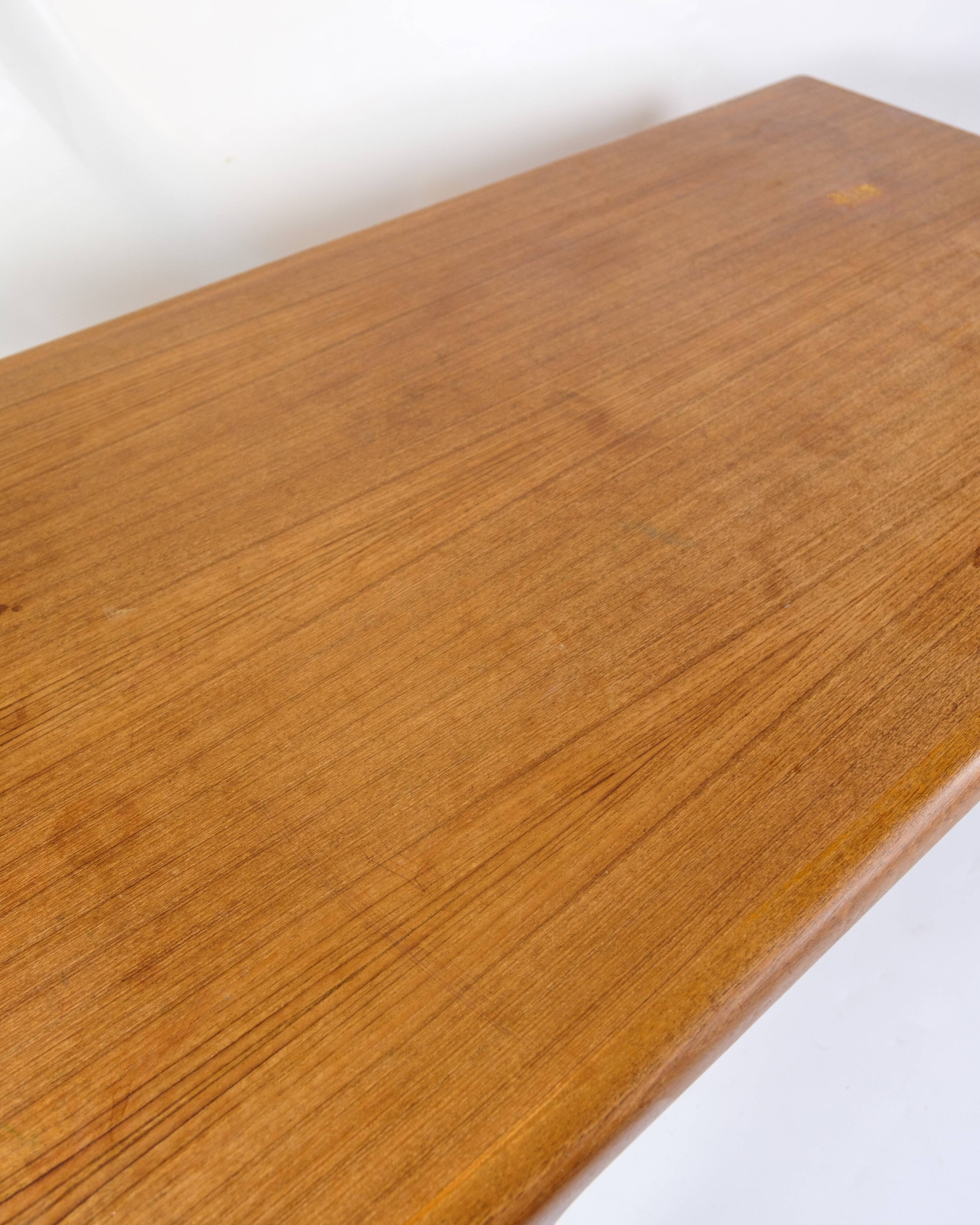 Dining Table Made In Teak By Johannes Andersen For Uldum Møbelfabrik From 1960s