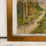 Vintage watercolor