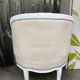 Bergère St Louis XV white rechampi 20th century