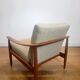 Vintage lounge chair in teak by Carl Straub, 1960