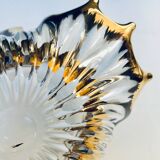 Bayel crystal bowl and gilding, 1950-60