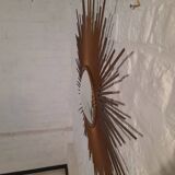 Large vintage Chaty Vallauris sun mirror