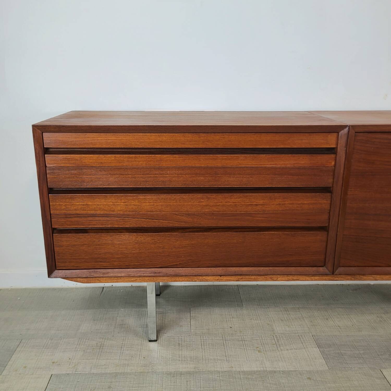 Danish sideboard design Poul Cadovius Scandinavian teak vintage 1960