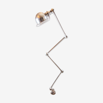 Jieldé 4 arms lamp in polished metal