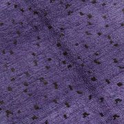 Purple & Brown Polka Dot Kilim Rug, 206x263Cm