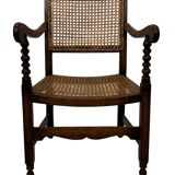 Art Deco chair minimalist oak wicker minimalist design