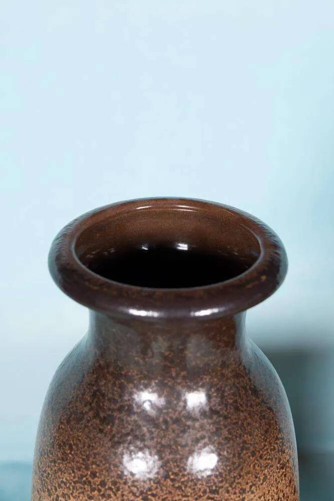 Vintage vase from West Germany Scheurich, 1960s/70s Wabisabi