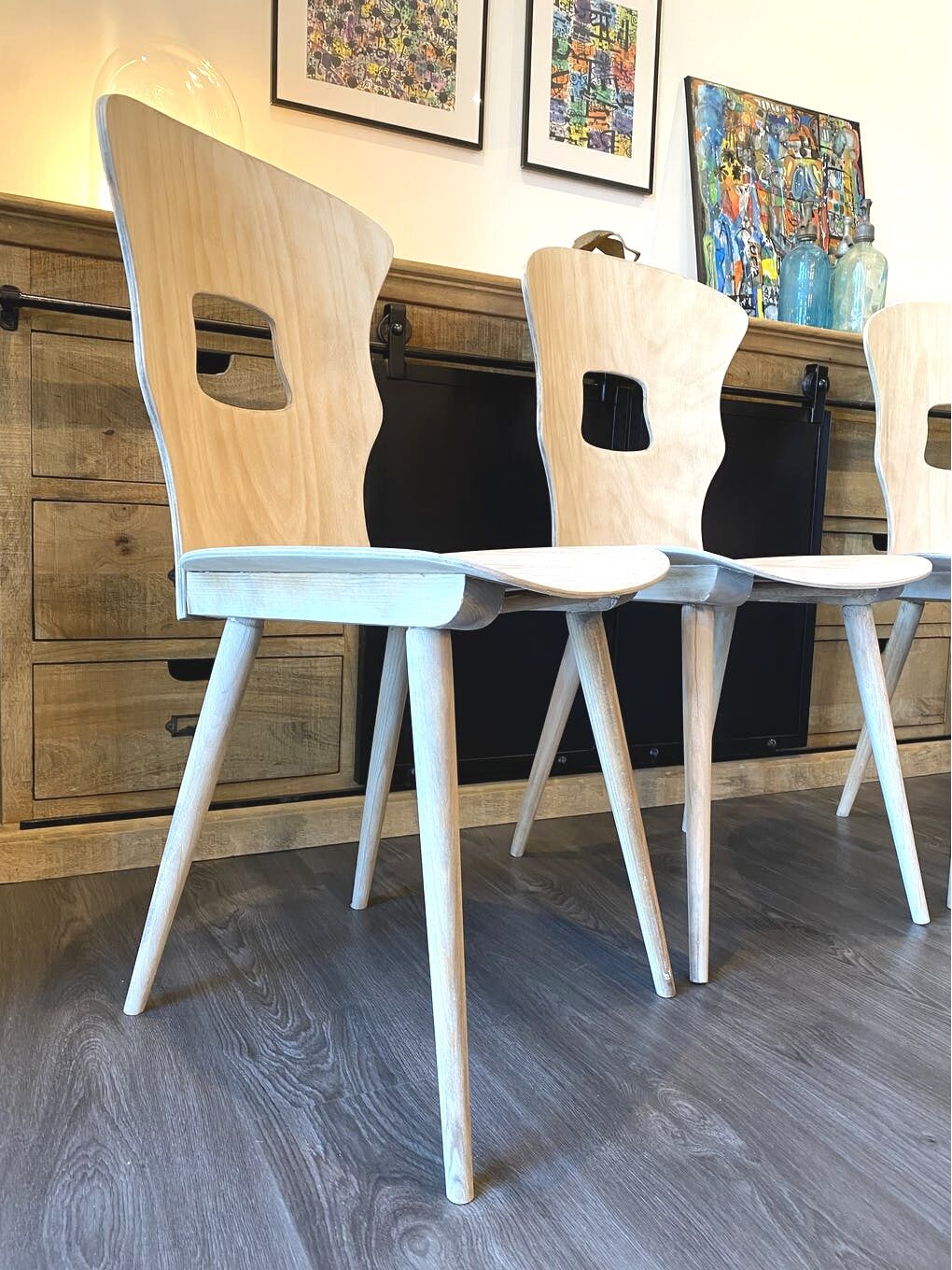 Baumann bistro series of 4 chairs