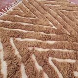 Traditional handmade beni ourain rug size 150 x 250 cm