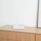 Marble stand, Italian design, 1970s, made in Italy