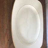 Rectangular plates Terre de Fer Salins