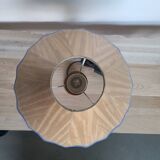 Handmade "pencil" lamp made of wood and veneer