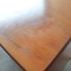 Vintage 70s light wood bedside table