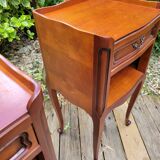 Pair of Louis XV bedside tables in cherry wood.
