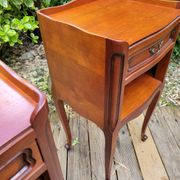 Pair of Louis XV bedside tables in cherry wood.