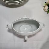 Vierzon porcelain sauce boat