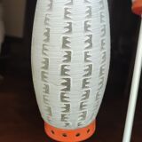 Large Orange Floor Lamp 1970s