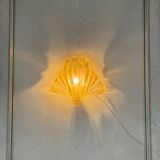 Venetian Wall Lamp in Gilded Murano Glass Circa 1980
