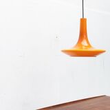 Mid-century glass tulip pendant by Peill & Putzler, 1960s