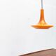 Mid-century glass tulip pendant by Peill & Putzler, 1960s
