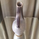 Pitcher in purple-grey ceramic simone poët laval