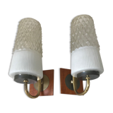 Pair of vintage 1960s sconces