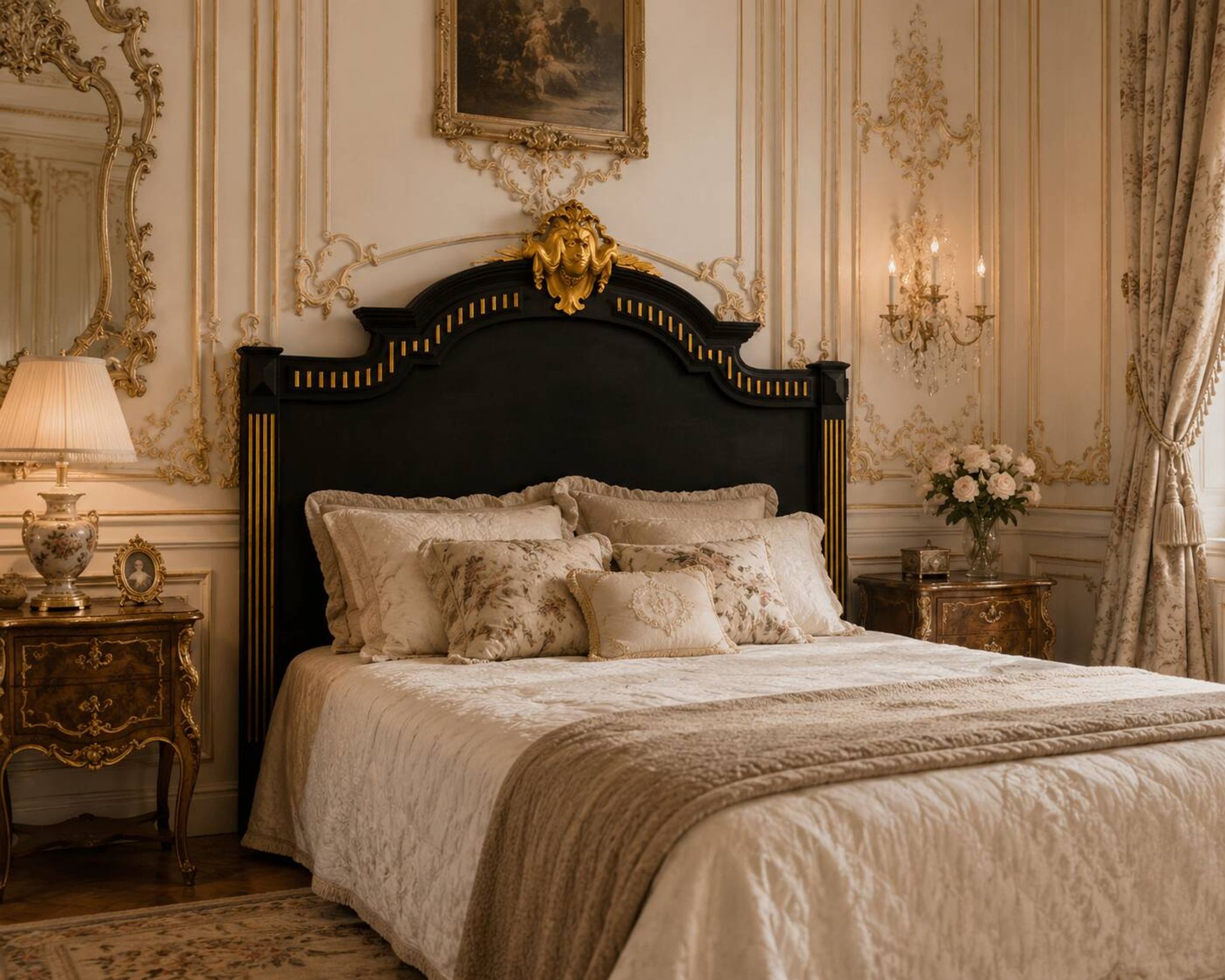 Louis XVI style headboard