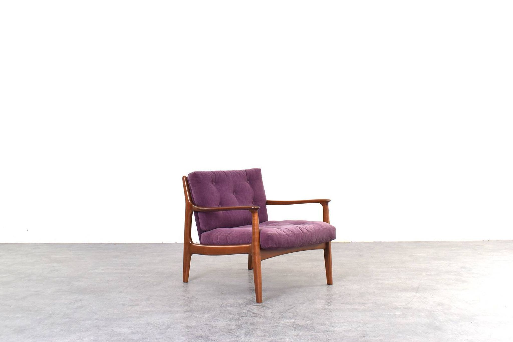 Mid-Century Lounge Chairs by Eugen Schmidt for Soloform, 1960s, Set of 2