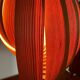 Wooden Double Moon Pendant Lamp