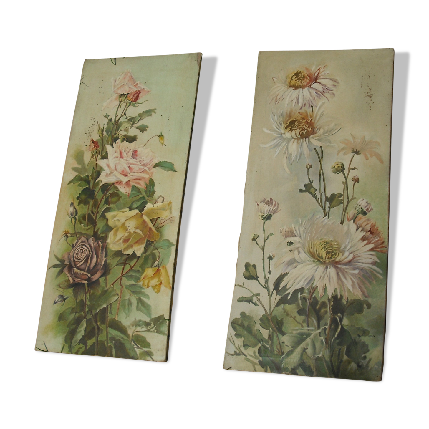 Floral diptych - 69 x 30, 1940
