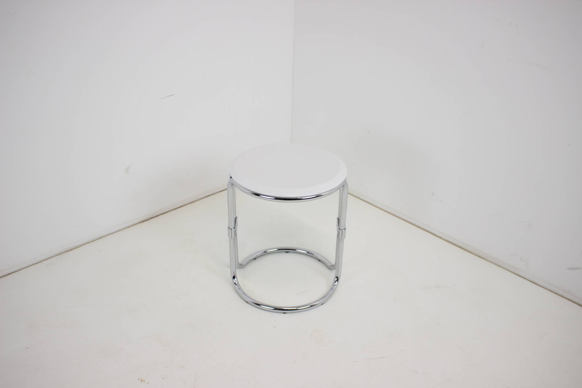 Chrome Stool by Keuco, 1980's, Germany
