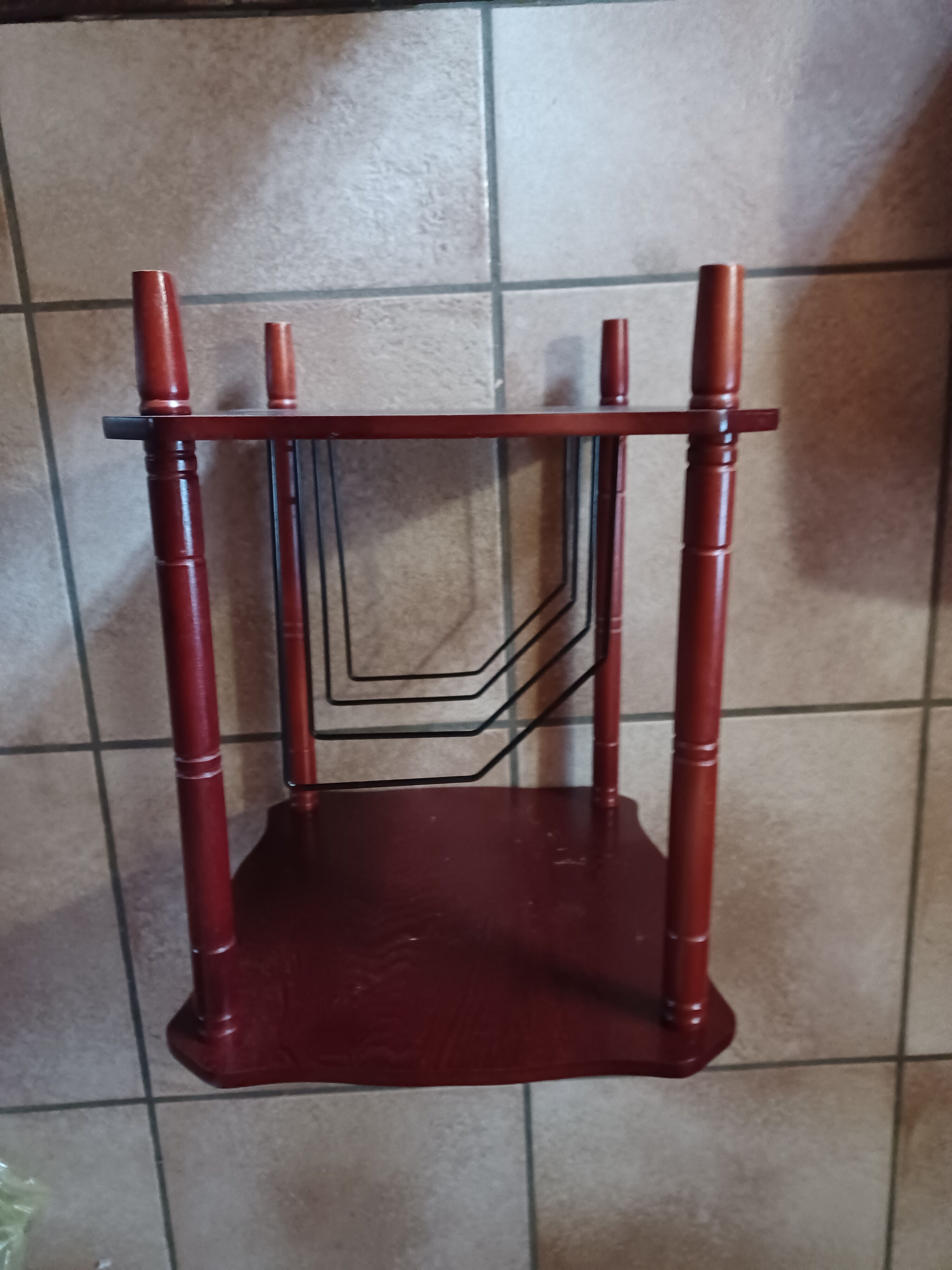 Table vinyl holder