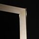 Lacquered Goatskin Parchment Wall Mirror by Aldo Tura | Italy 1970s