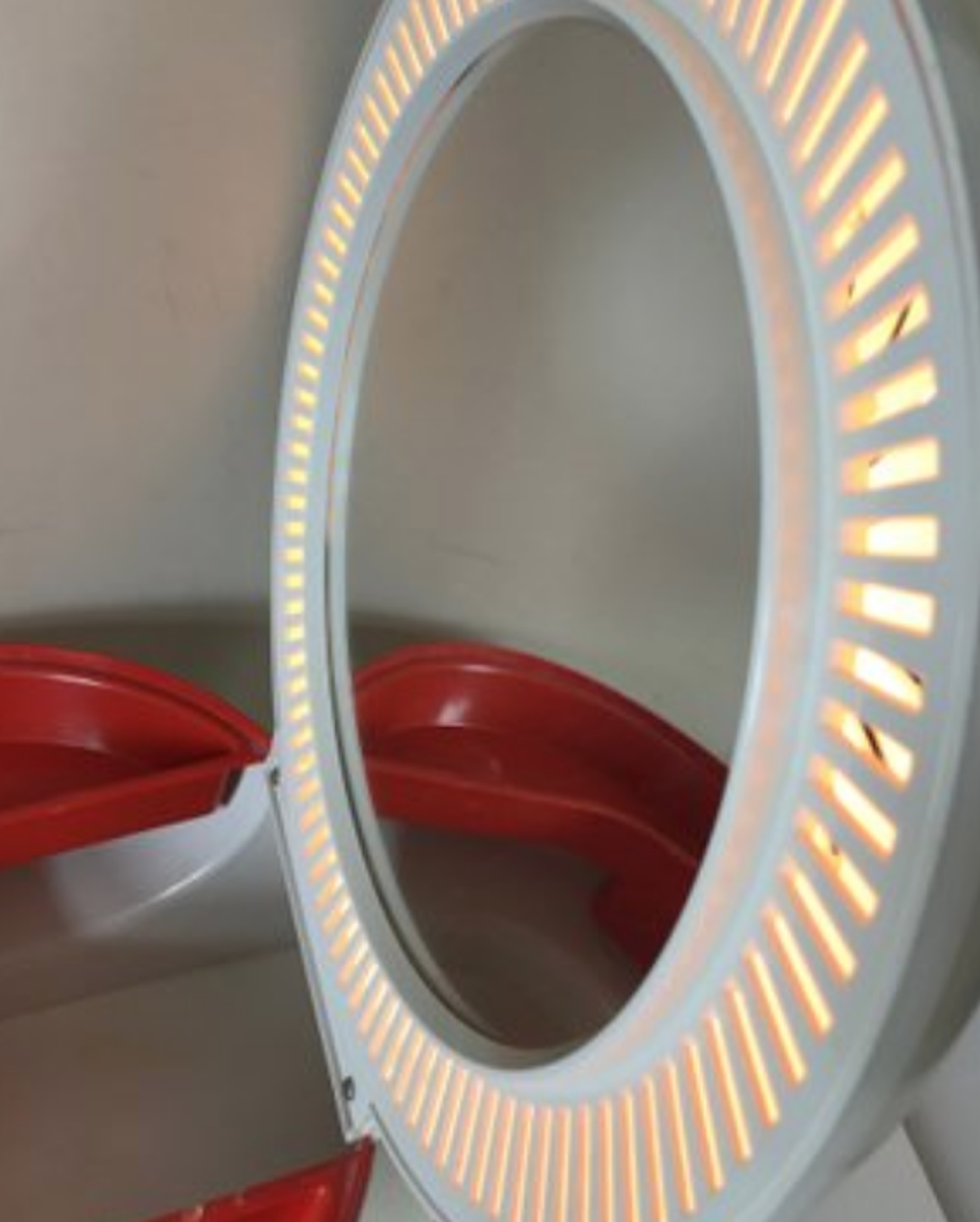 UFO lighting wearable hairdresser brand Flair 1970s