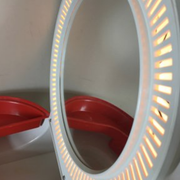 UFO lighting wearable hairdresser brand Flair 1970s