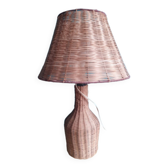 Lampe rotin