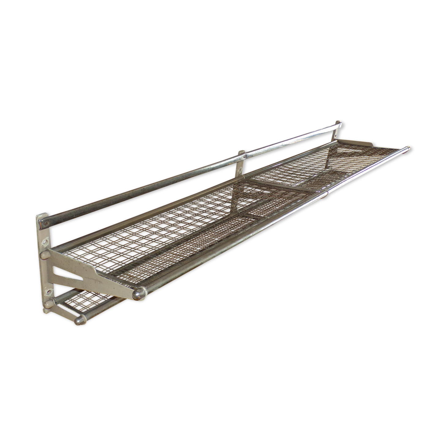 Old train luggage rack