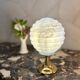 Small Art Deco lamp in marbled opaline.