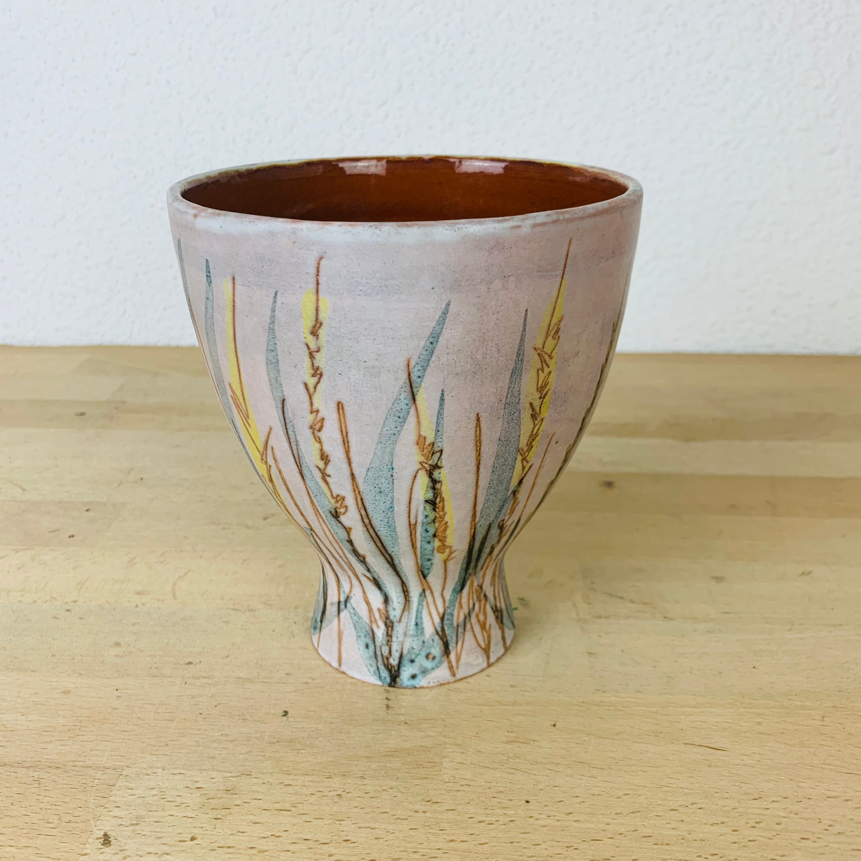 Vase Marie Madeleine Jolly ceramic vintage Vallauris