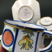 2 coffee cups HB Quimper