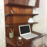 Poul Cadovius bookcase desk combination