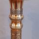 Bronze candle holder of the Directoire period late eighteenth century