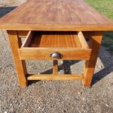 Oak farm table