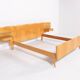 1950’s Mid-Century Italian Modern double bed frame from Vittorio Dassi