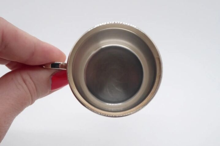 Christofle silver metal mug
