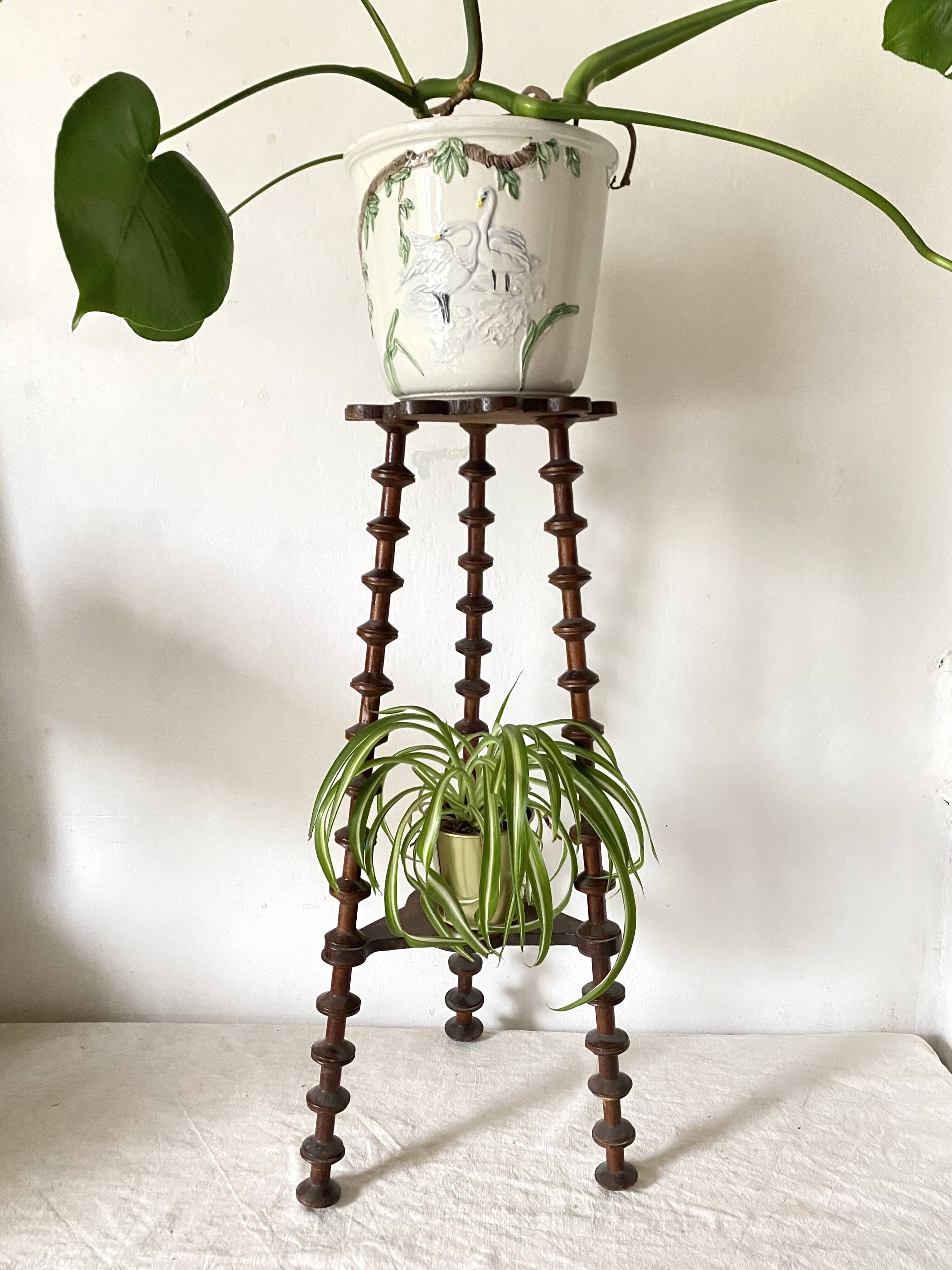 Old stand for reel plant holders 1900