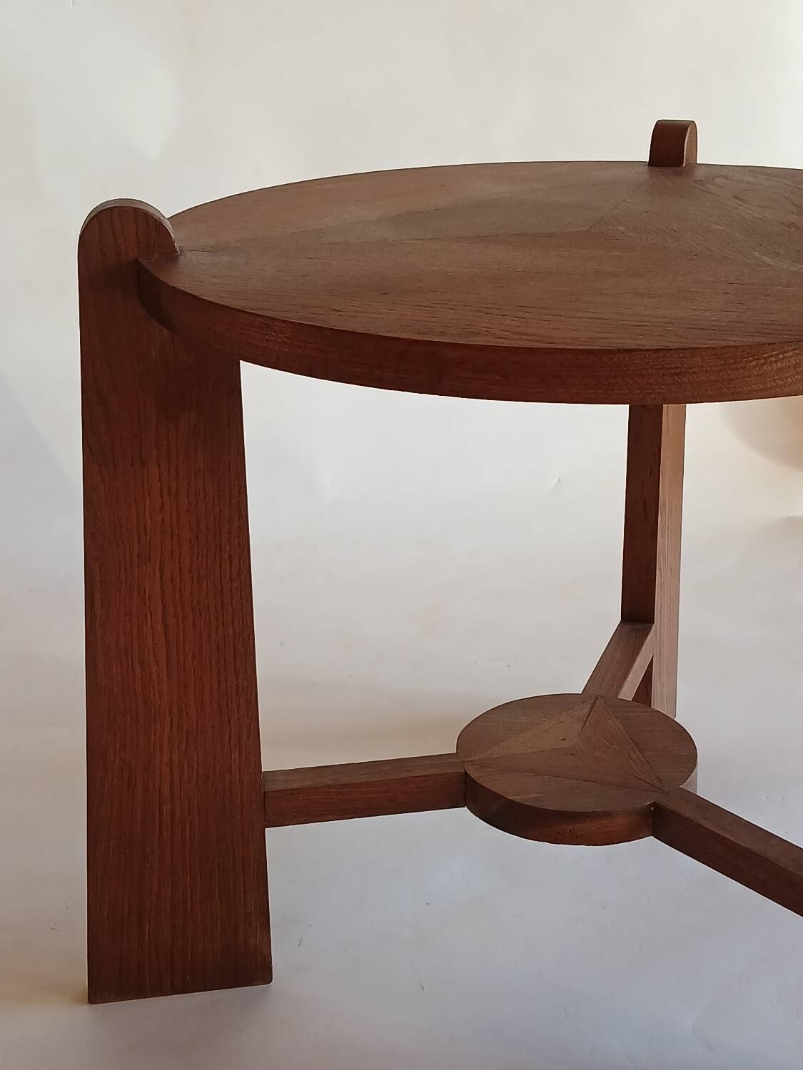 Oak side table, 1950