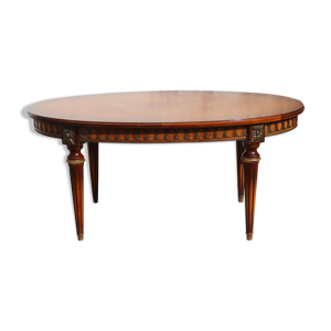 Table basse marqueterie