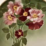 Faience bouquet plate, thoughts
